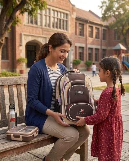 Sac à Dos Scolaire LOTUS – Confort & Ergonomie