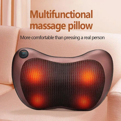 Coussin Massant Cervical Shiatsu – Chaleur Infrarouge | Cou, Dos & Épaules