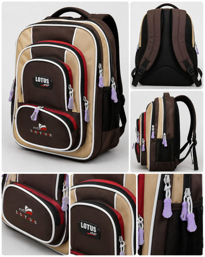 Sac à Dos Scolaire LOTUS – Confort & Ergonomie