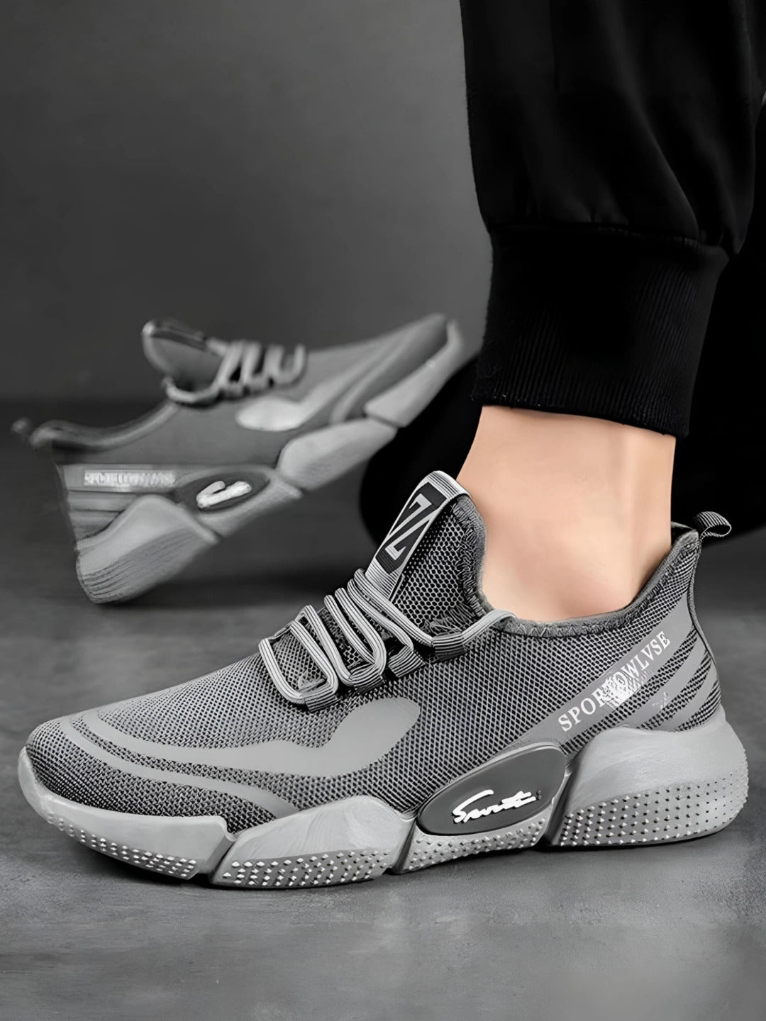 chaussures de Sport ultra legere – Grises