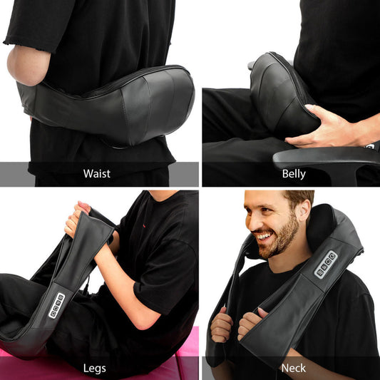 Masseur cervical électrique – Relaxation chauffante pour nuque, épaules et dos